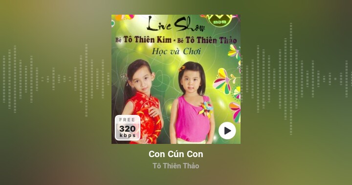 Con Cún Con - Tô Thiên Thảo - Zing MP3
