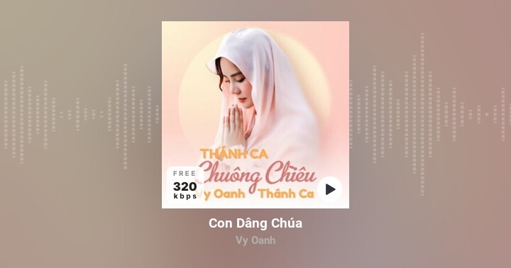 Con Dâng Chúa - Vy Oanh - Zing MP3