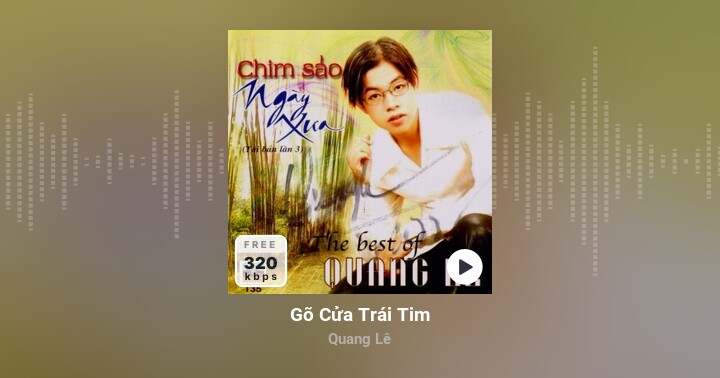 Gõ Cửa Trái Tim - Quang Lê - Zing MP3