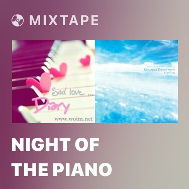 Mixtape Night of the piano - Various Artists