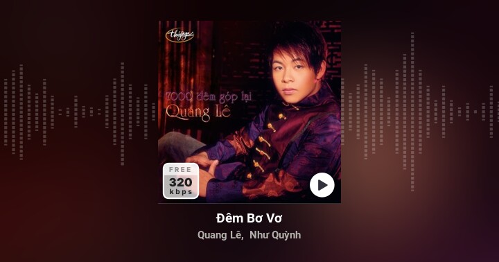 Đêm Bơ Vơ - Quang Lê, Như Quỳnh - Zing MP3